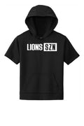 Lions Fleece Short Sleeve Hooded Pullover